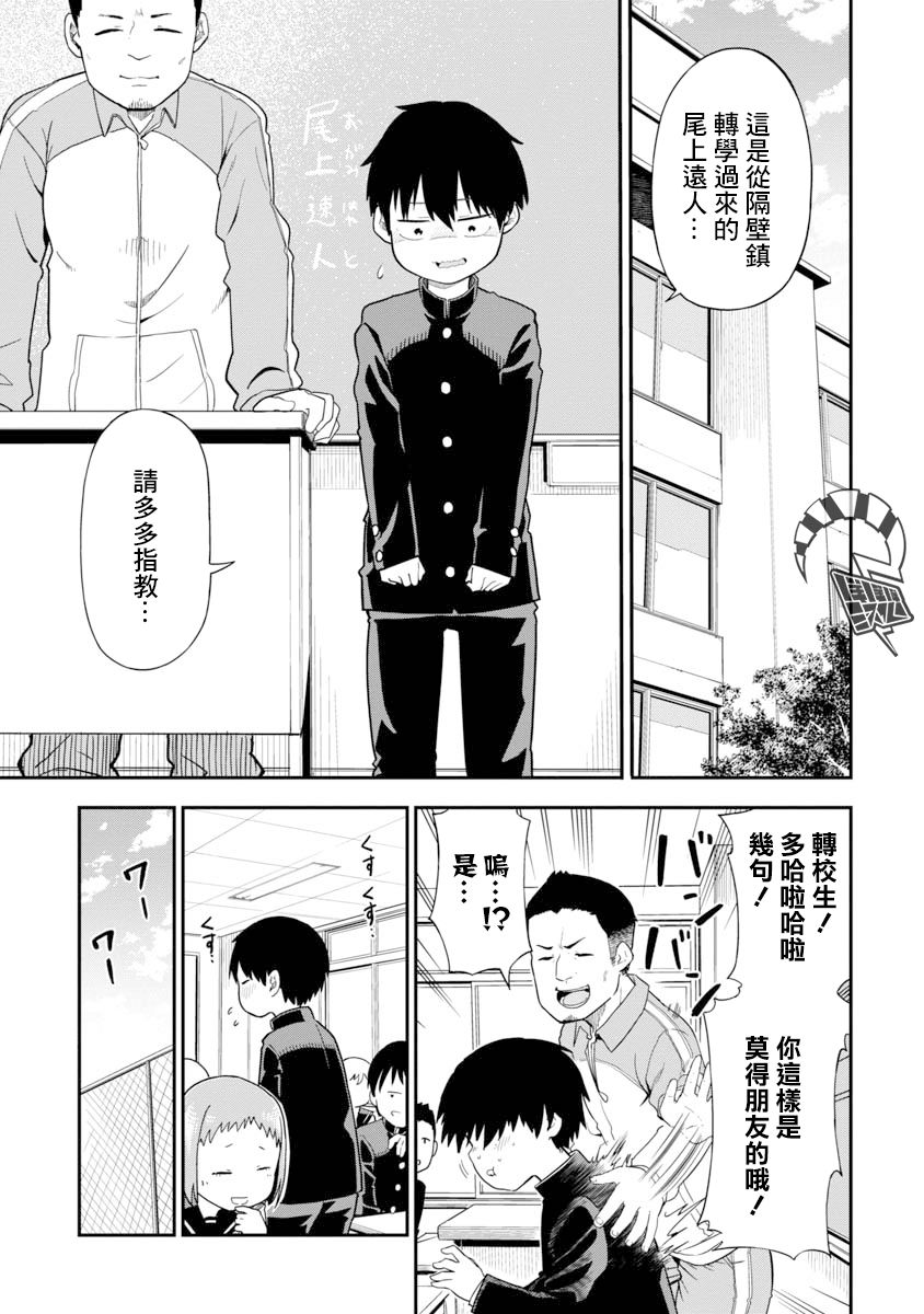 狼仔君敌不过早川同学漫画,第1话2图