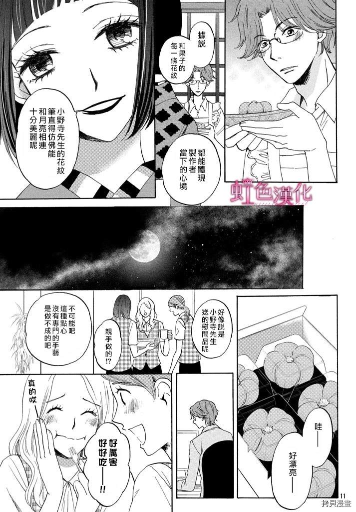 静候夜晚的和果子帖漫画,短篇1图