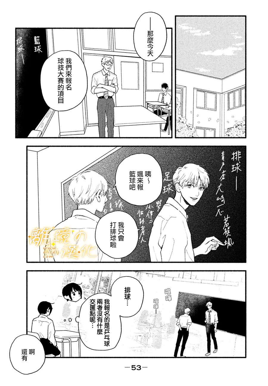 邻座的太阳漫画,第3话因为是若槙同学3图