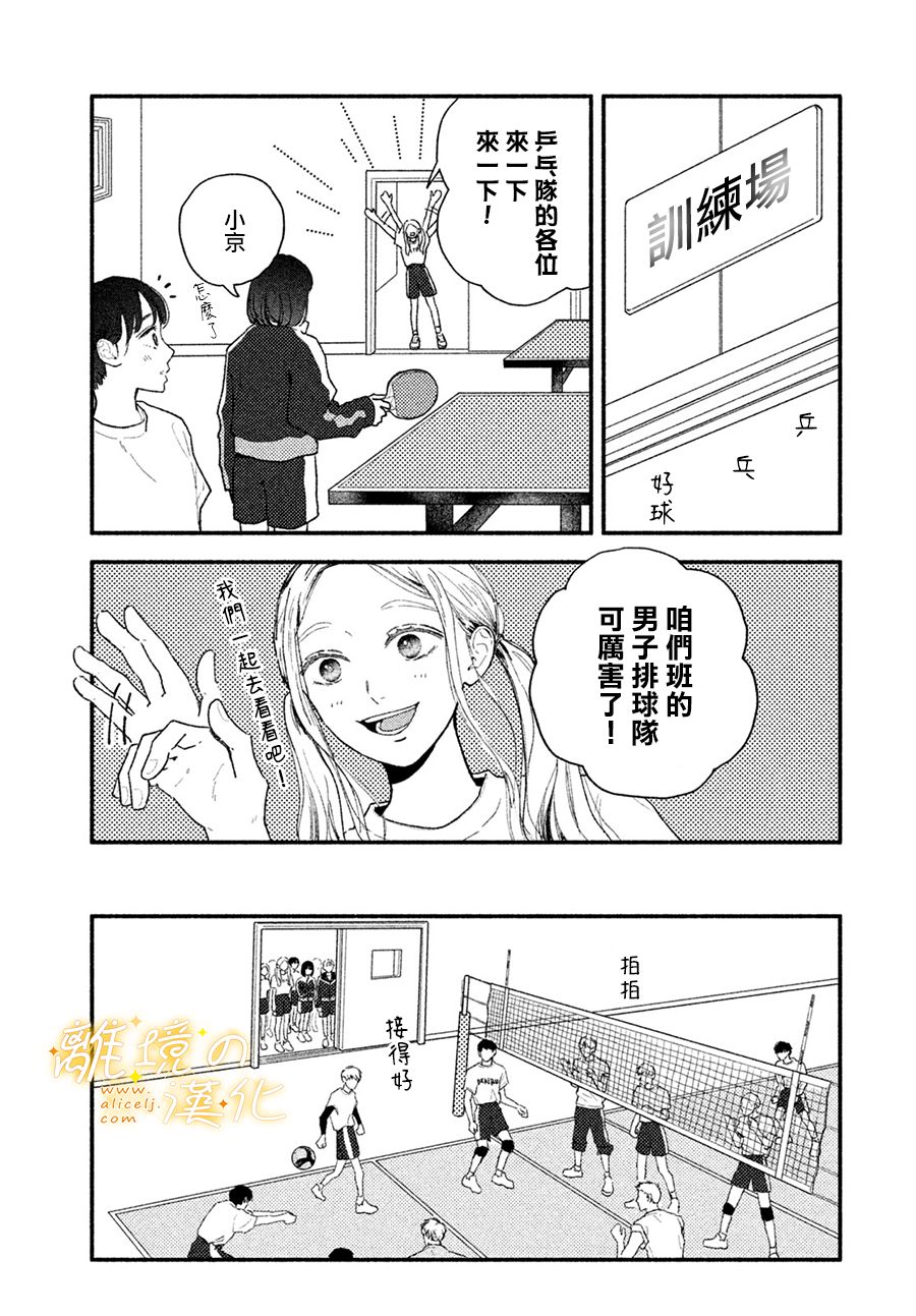 邻座的太阳漫画,第3话因为是若槙同学5图