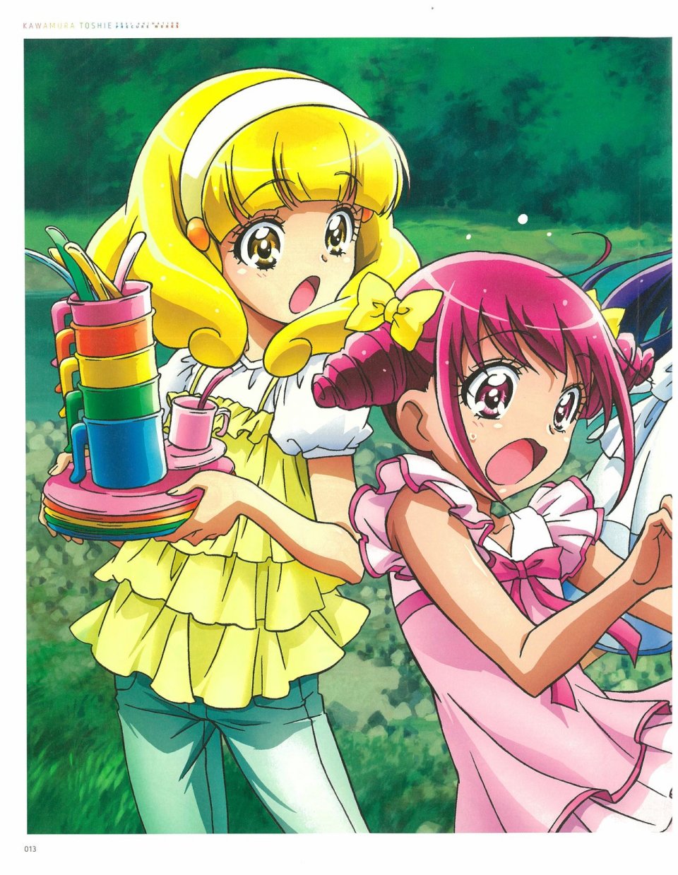 Kawamura Toshie - Toei Animation Precure Works漫画,第1话5图