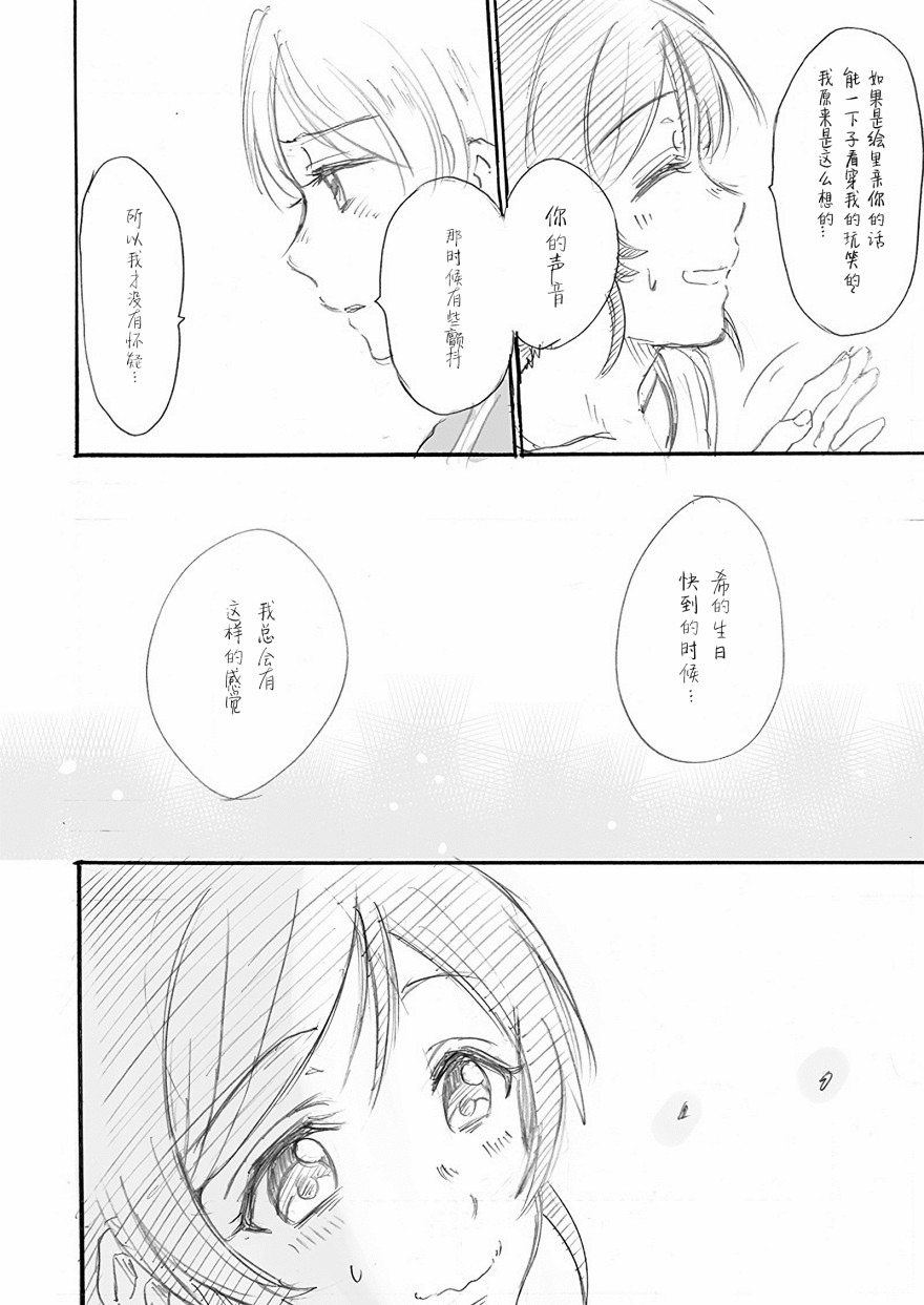 绘里&希的百合日常漫画,第3话希の生日Ⅰ3图