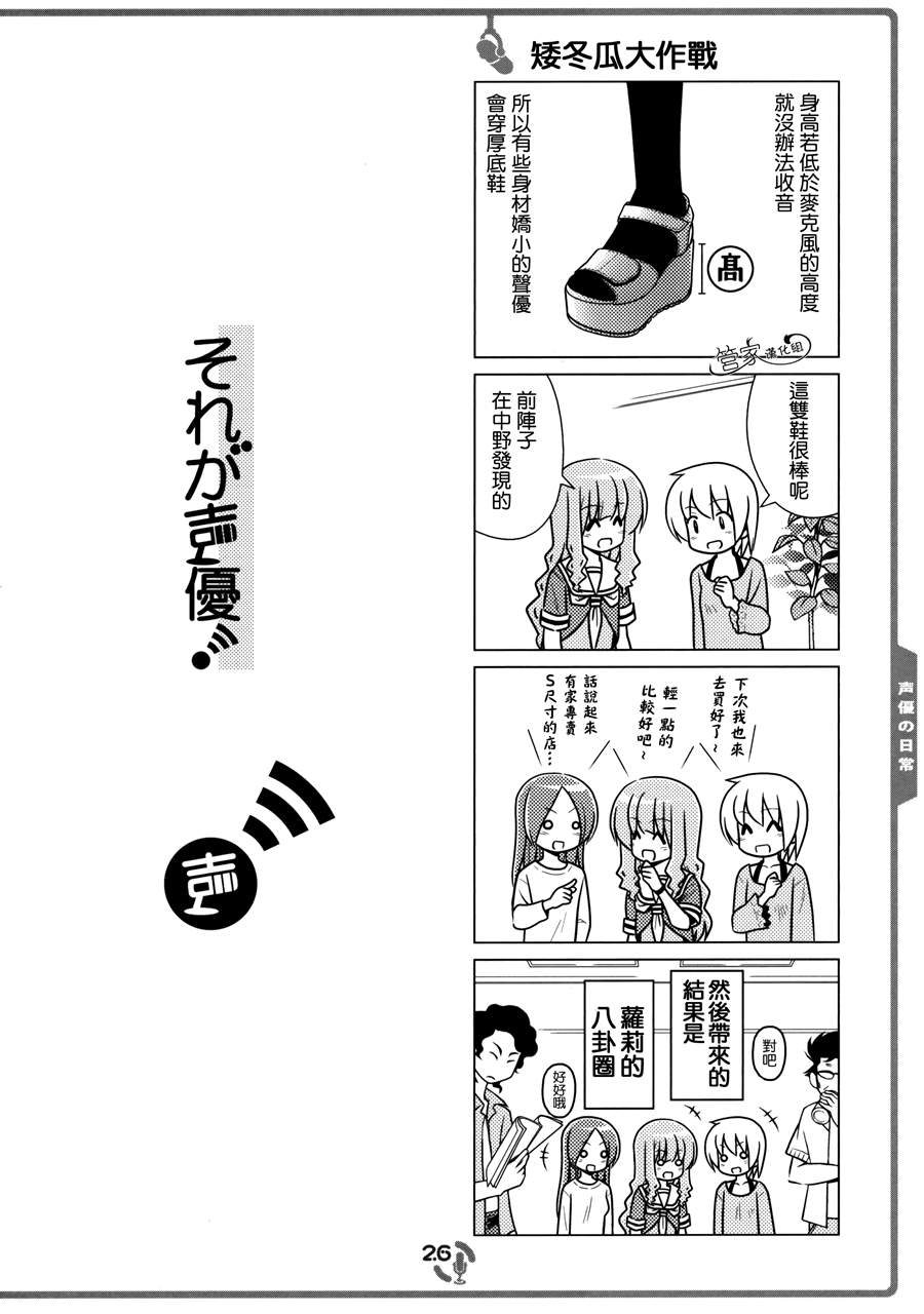 那就是声优！ EX (旋风管家)漫画,C825图