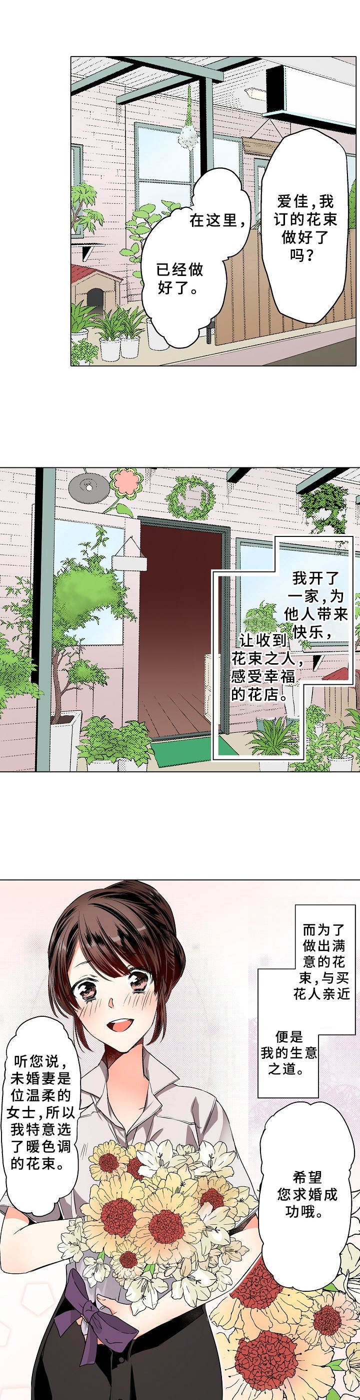 爱的替身漫画,第1章：生意之道1图