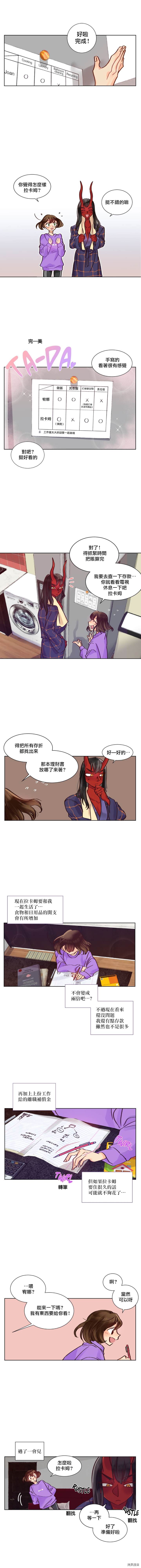 天降恶魔小说漫画,第4话1图