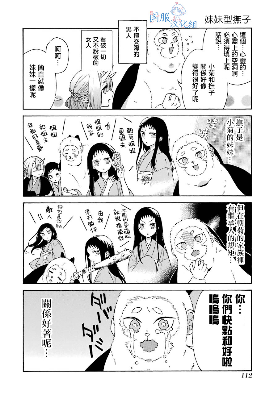 妖怪的妻子漫画,第4.5话要什么奖励好呢？2图