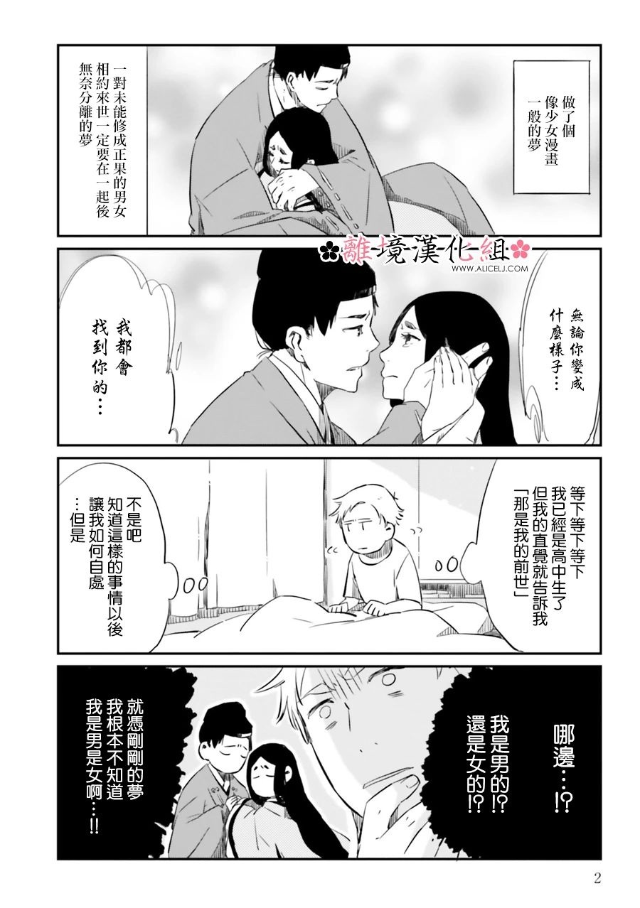 梦之直路 恋爱回路漫画,第1话3图