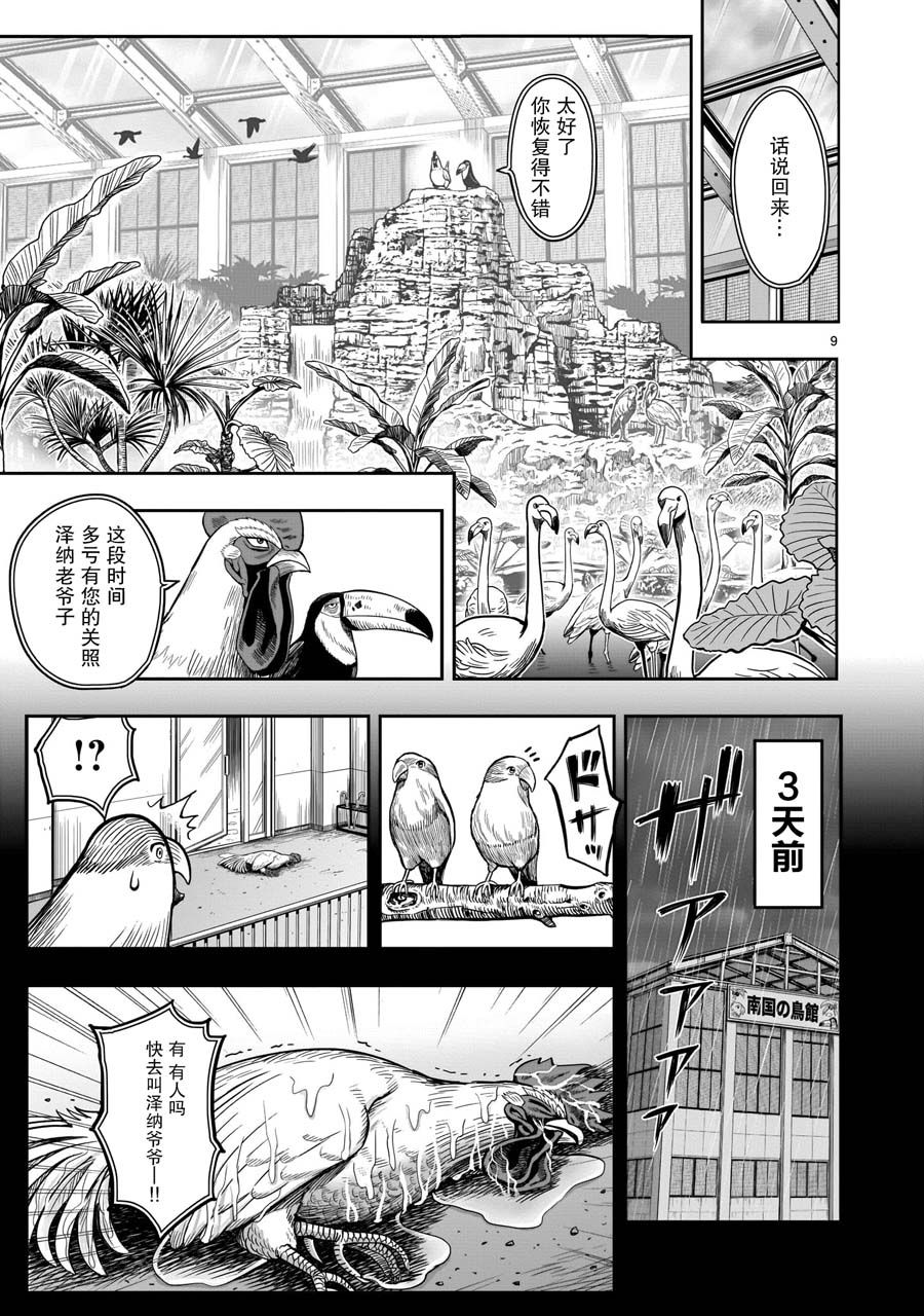 社会我鸡哥漫画,第3话越乌南枝5图