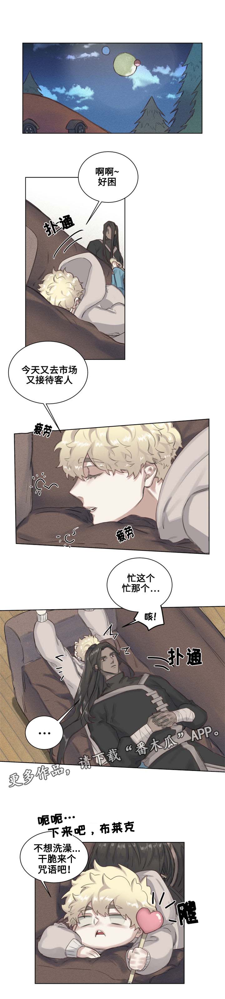 魔法师皮塔漫画,第5章：青蛙夫妇4图