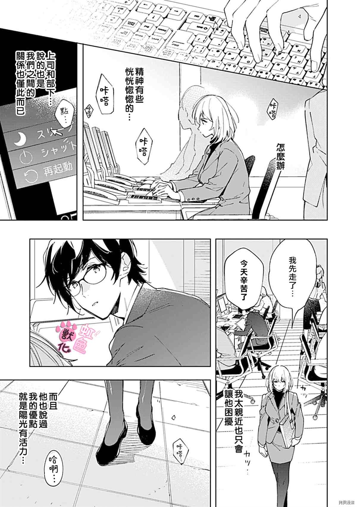 与野兽上司的轻咬××训练漫画,第3话4图