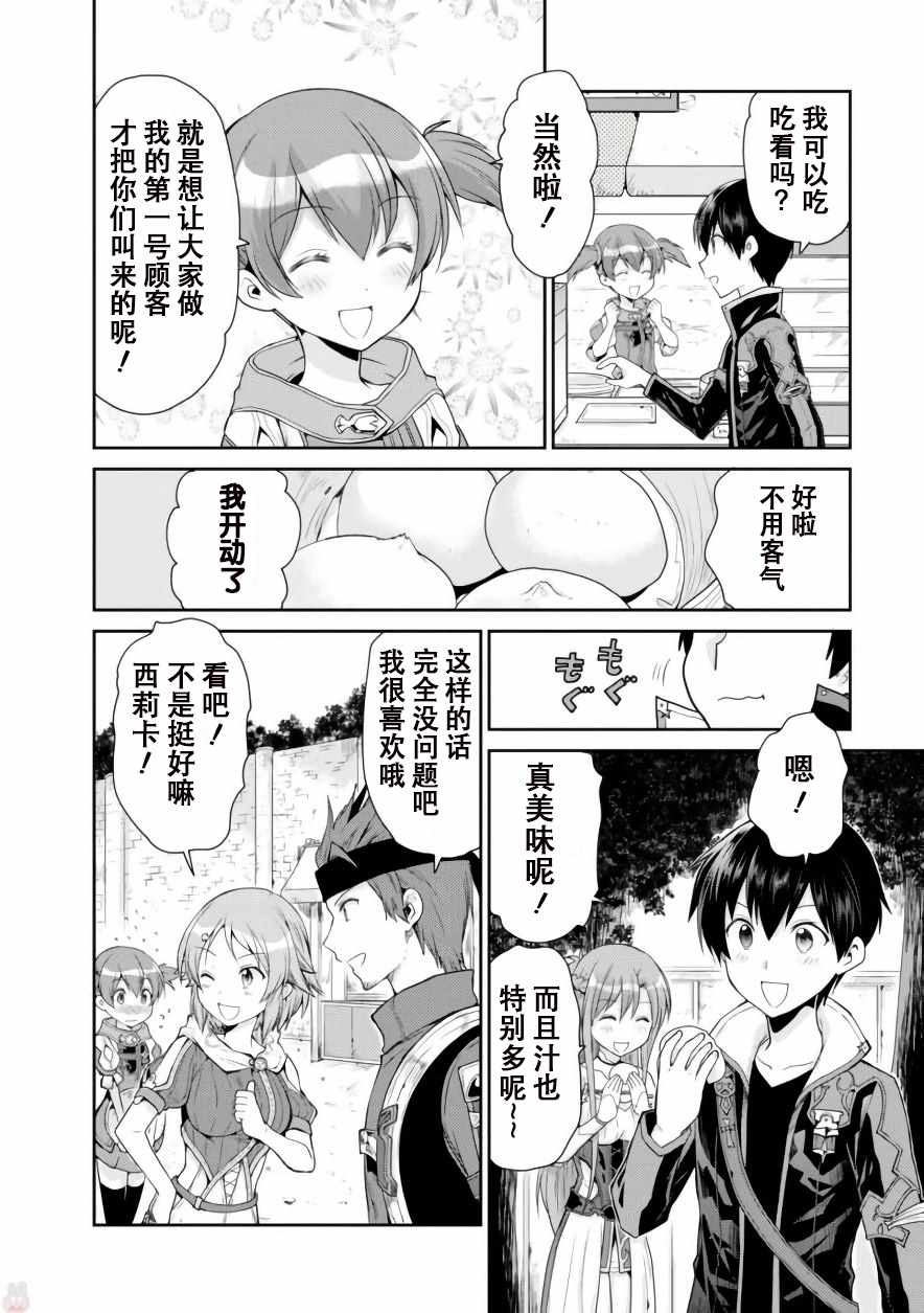 刀剑神域 虚空幻界漫画,第4话5图