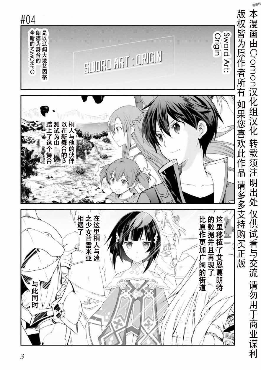 刀剑神域 虚空幻界漫画,第4话5图