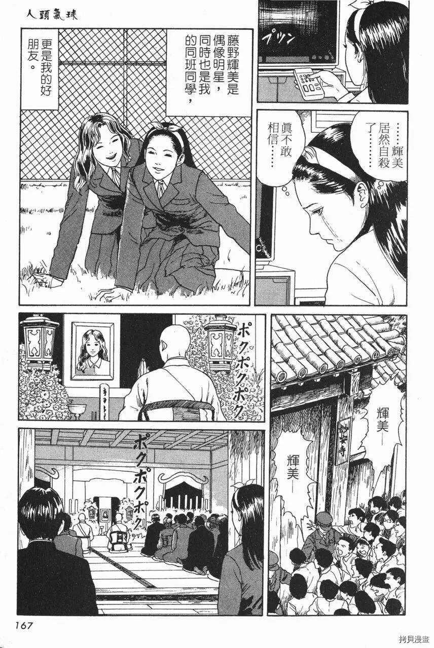 伊藤润二未收录短篇作品漫画,人头气球1图