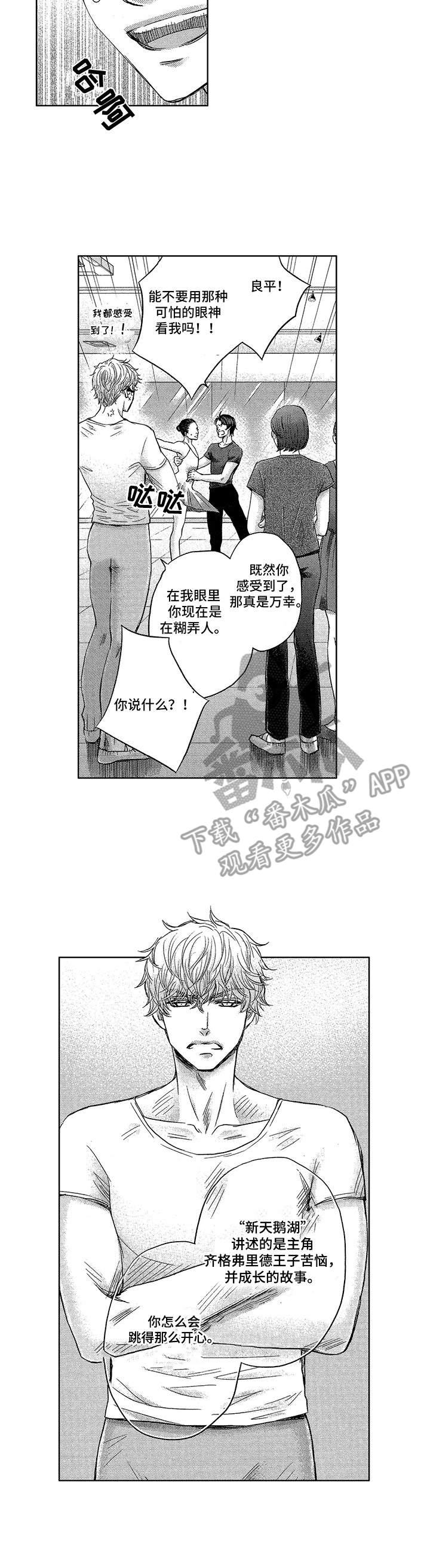 芭蕾王子男漫画,第5章：找茬2图