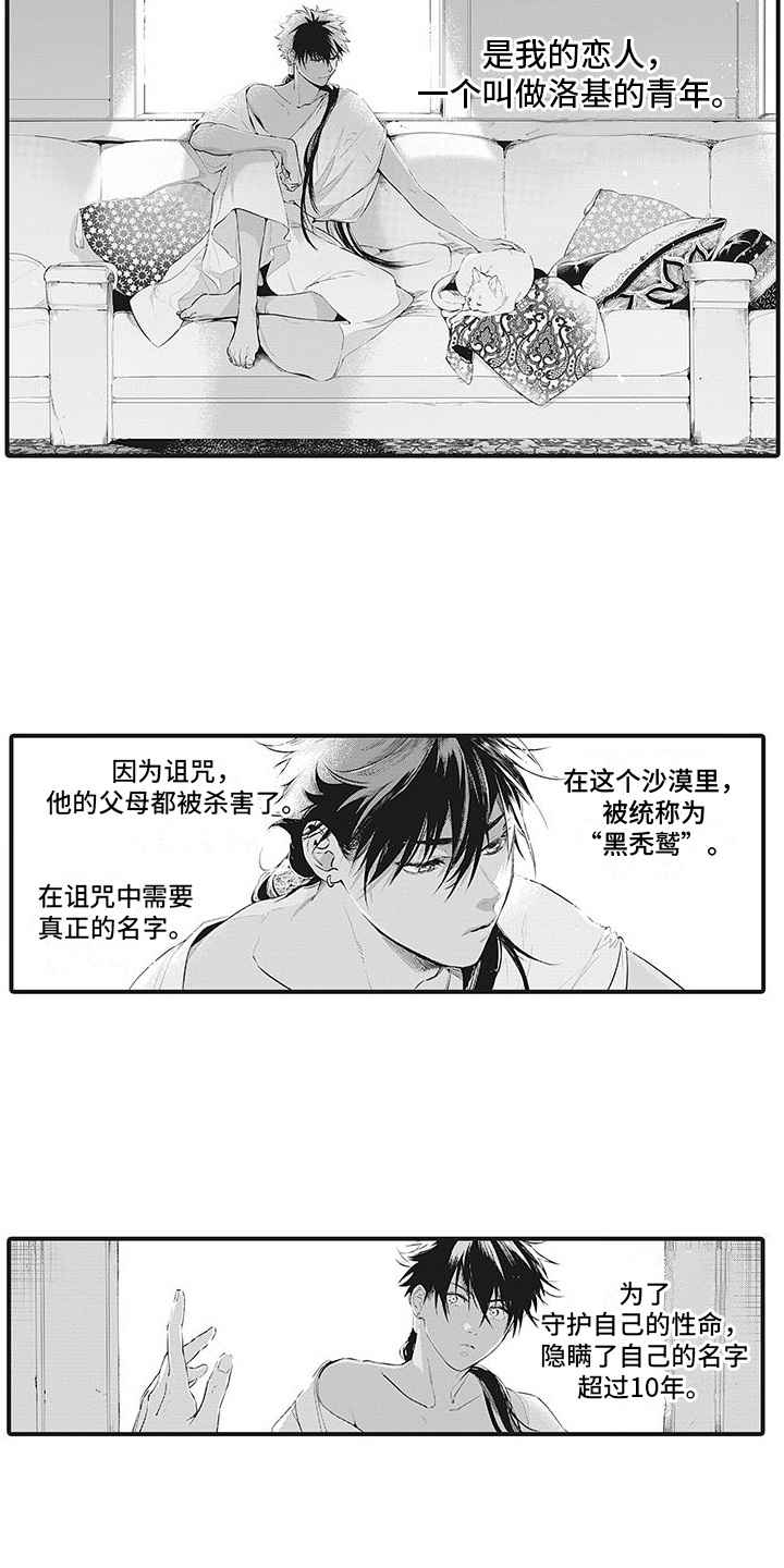 撒哈拉的玫瑰漫画,第1话4图