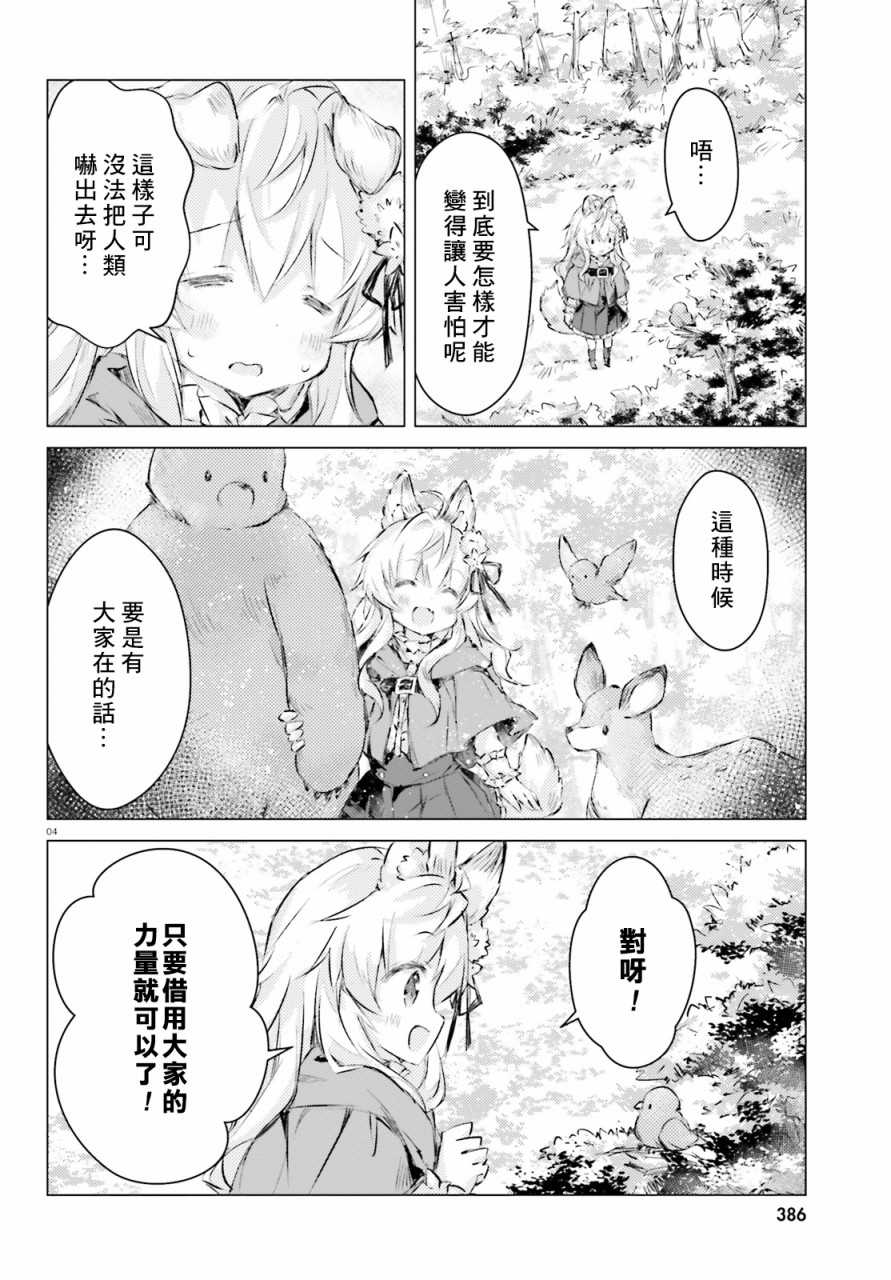 小森林里的小野狼酱漫画,第2话4图