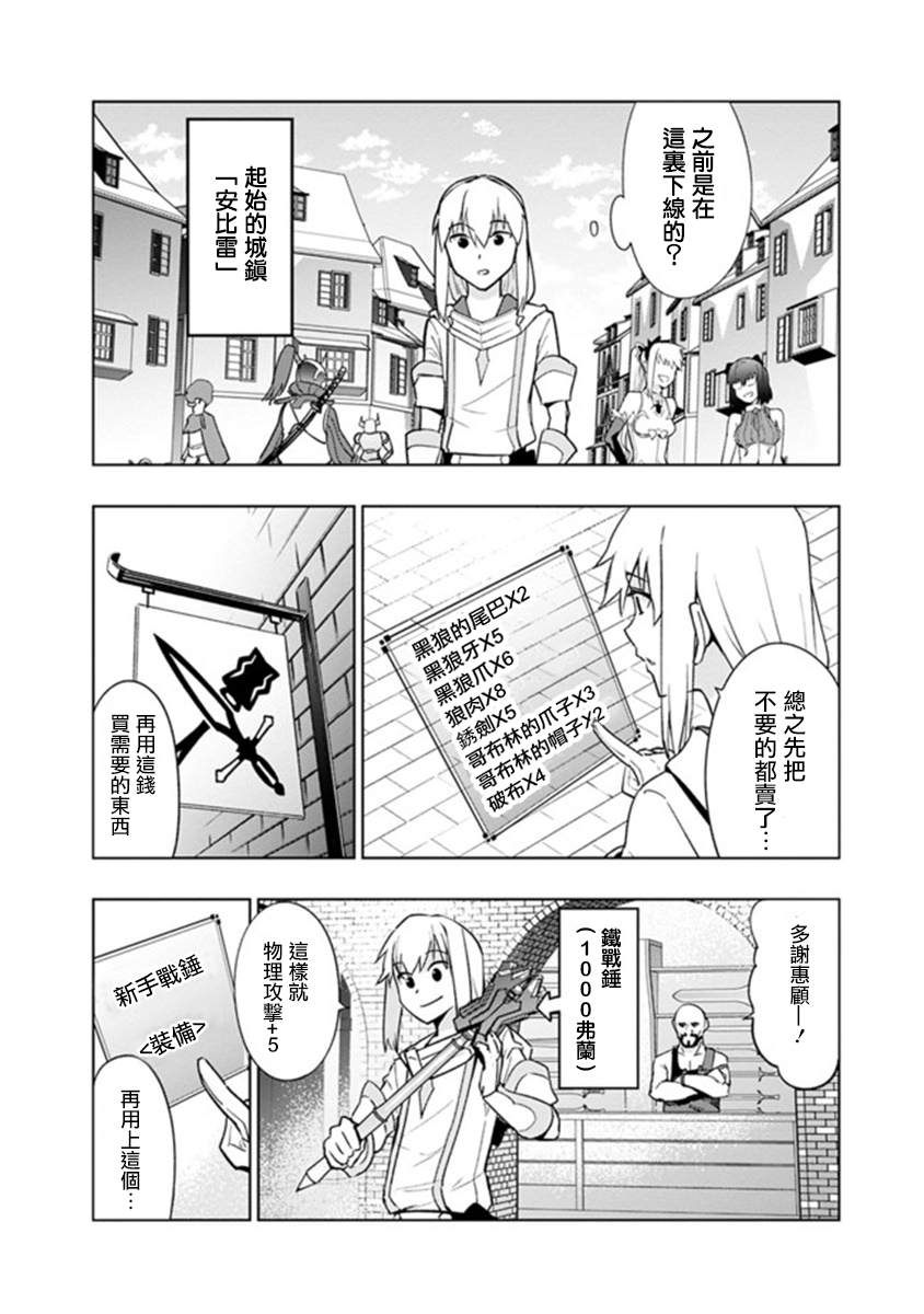 solo神官的VRMMO冒险记漫画,第4.2话3图