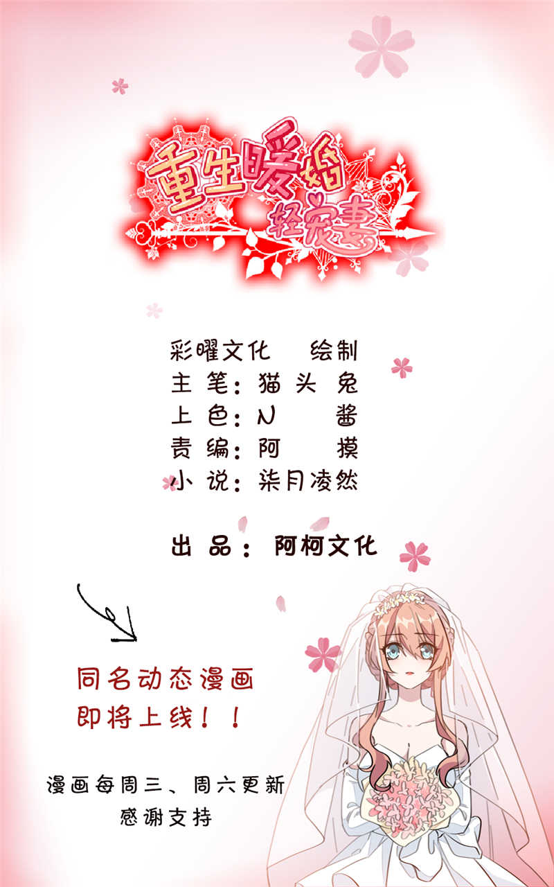 重生暖婚轻宠妻第二季免费观看漫画,第2话1图