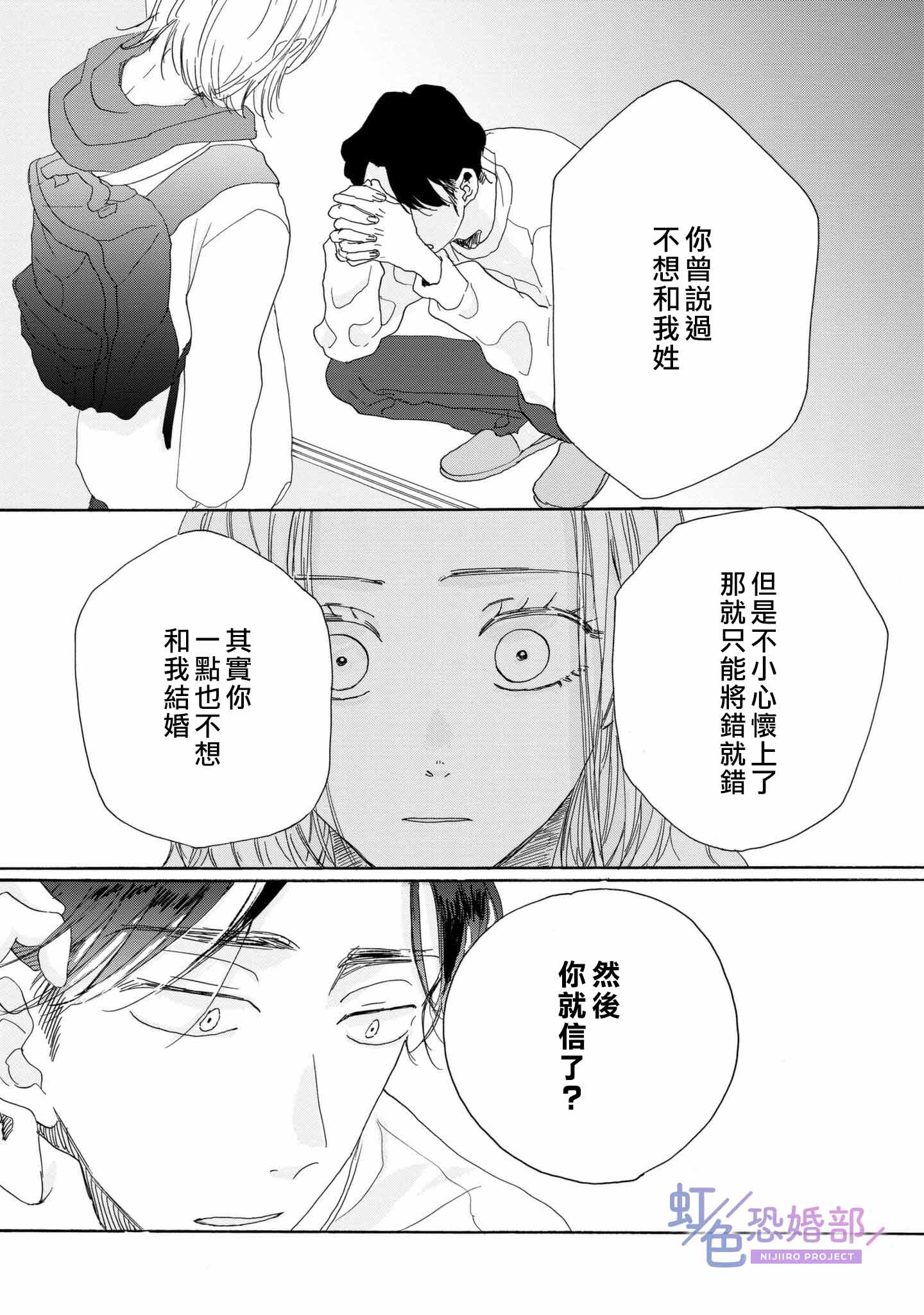 未能开始的婚姻漫画,第4话3图