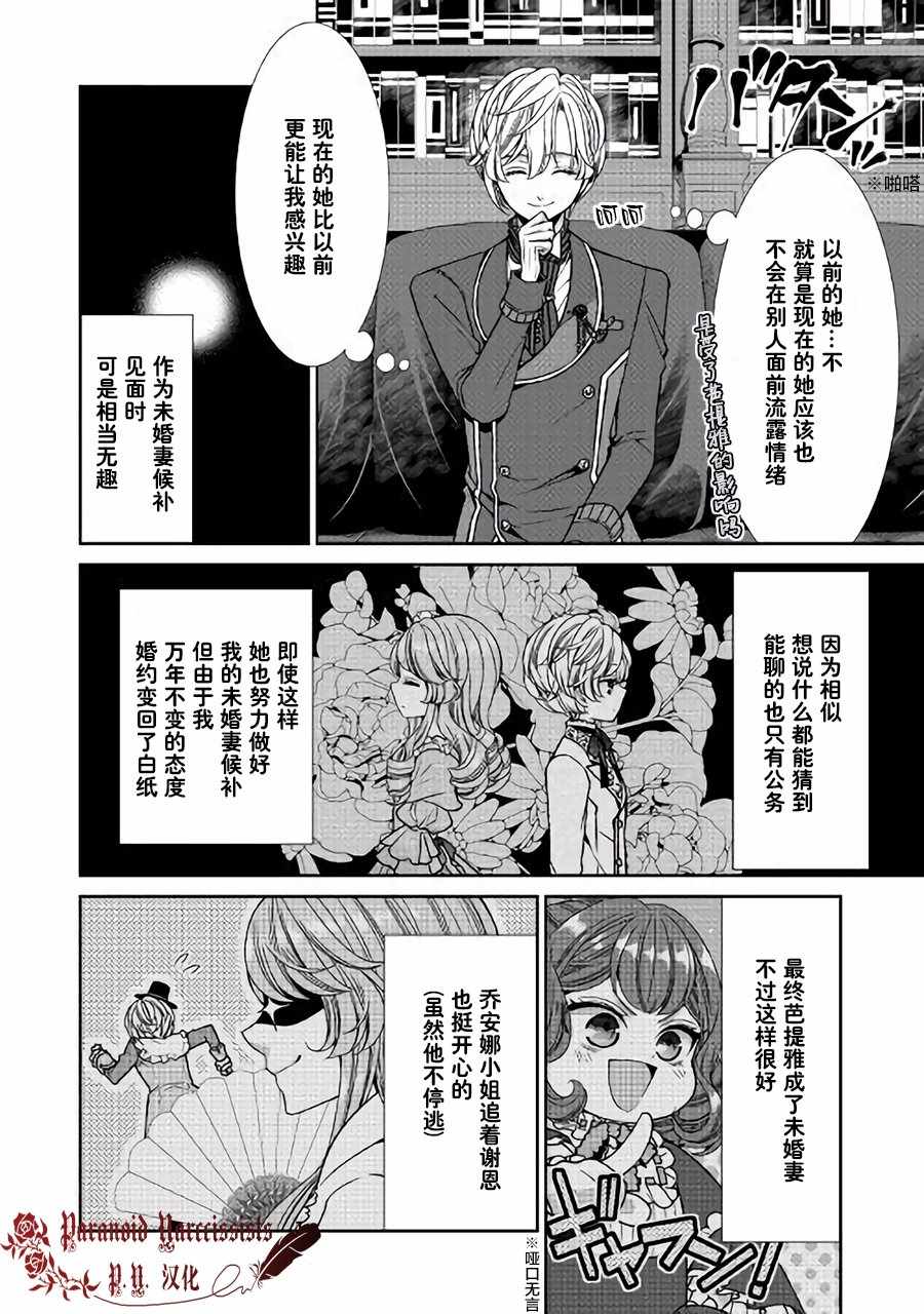 自称恶役大小姐的婚约者观察记录漫画,第7话4图