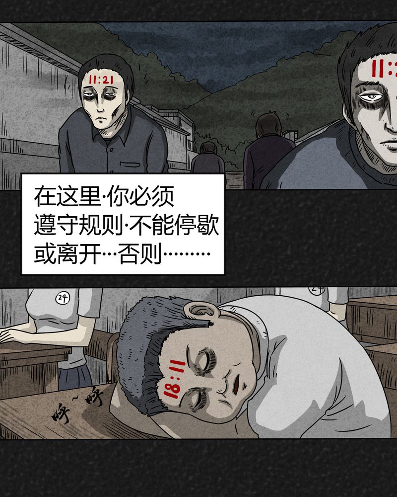 猎悚短话漫画,第6章：时间小镇上2图