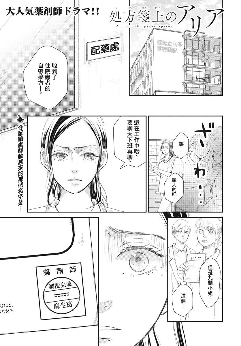 处方笺上的咏叹调漫画,第6话1图