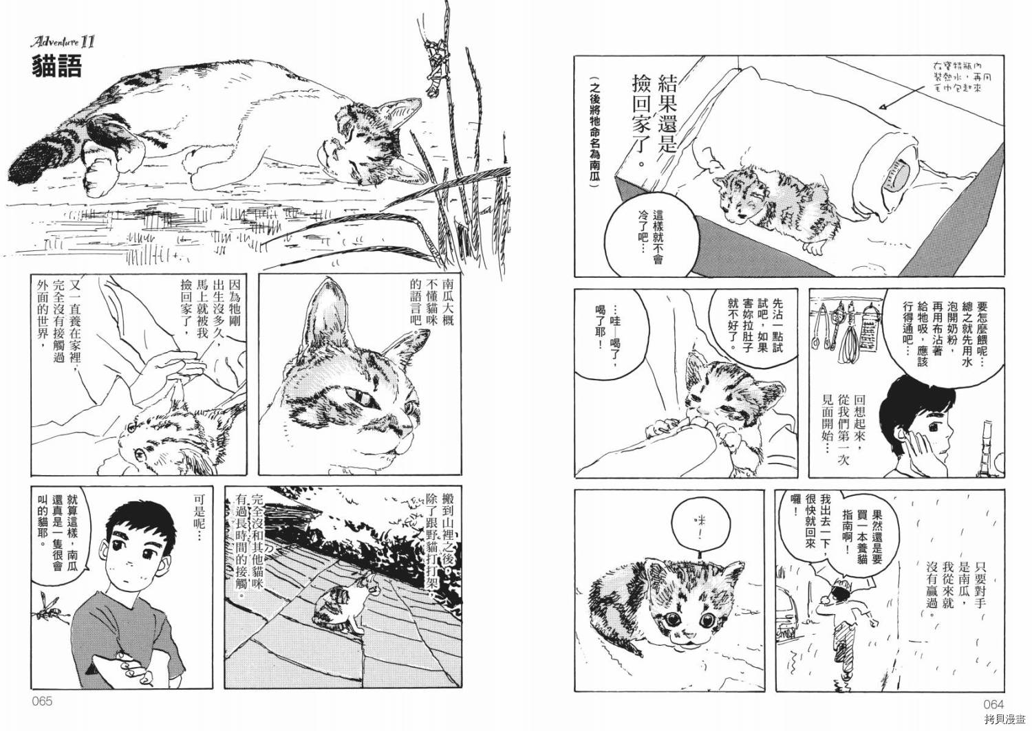 南瓜与我的野放生活漫画,第1卷4图