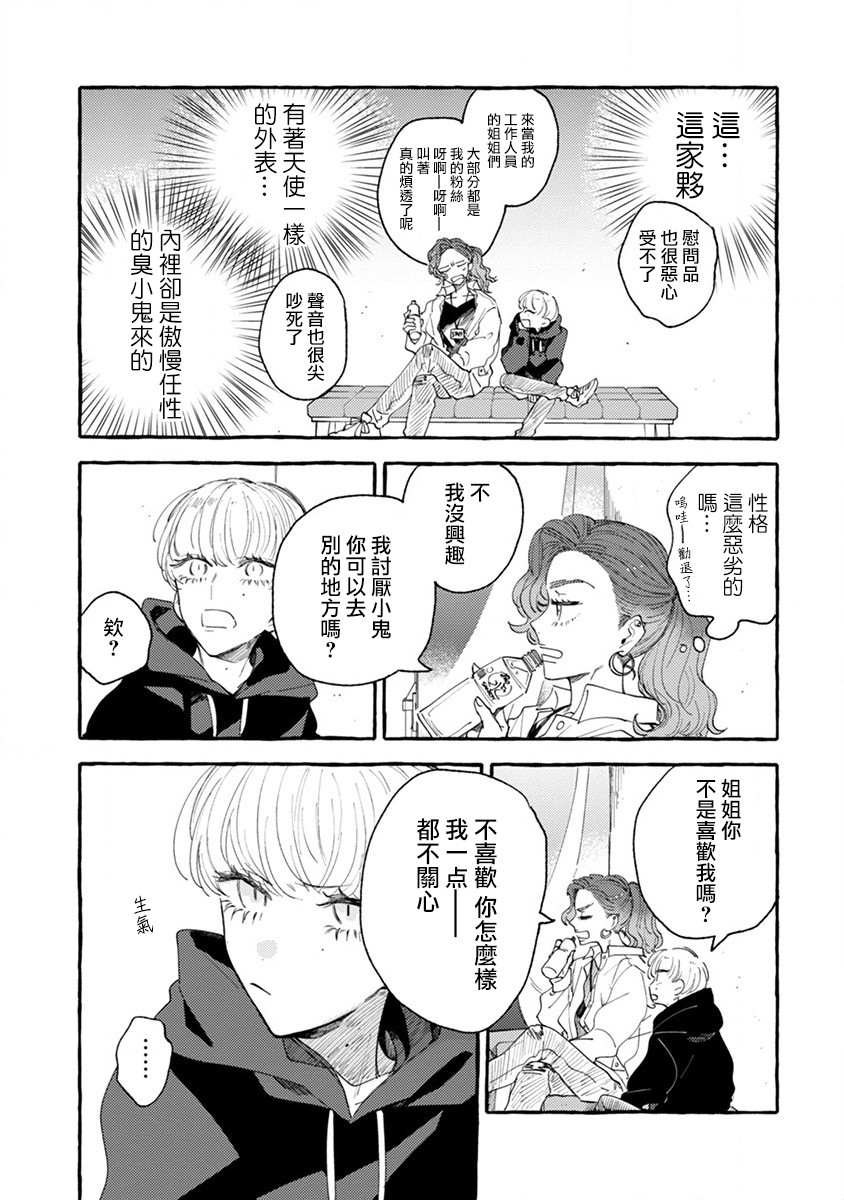 爷就是狂拽酷炫小王子漫画,第1话你不是我的菜！1图