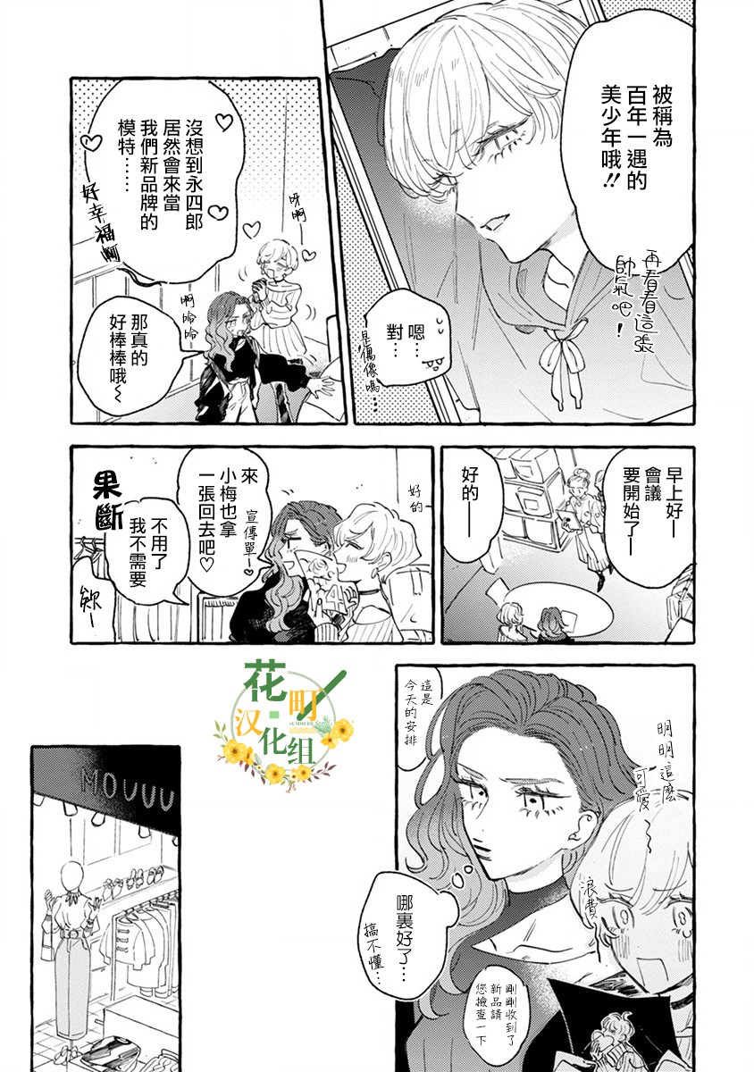 爷就是狂拽酷炫小王子漫画,第1话你不是我的菜！4图