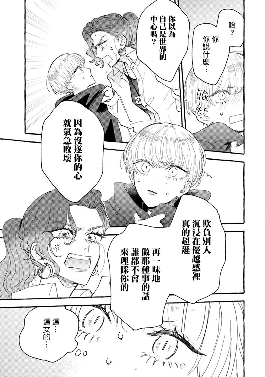 爷就是狂拽酷炫小王子漫画,第1话你不是我的菜！2图