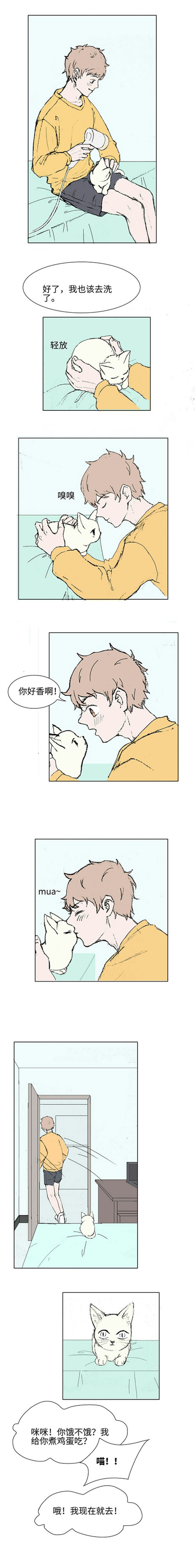 猫少爷的贴身铲屎官漫画,第3话5图