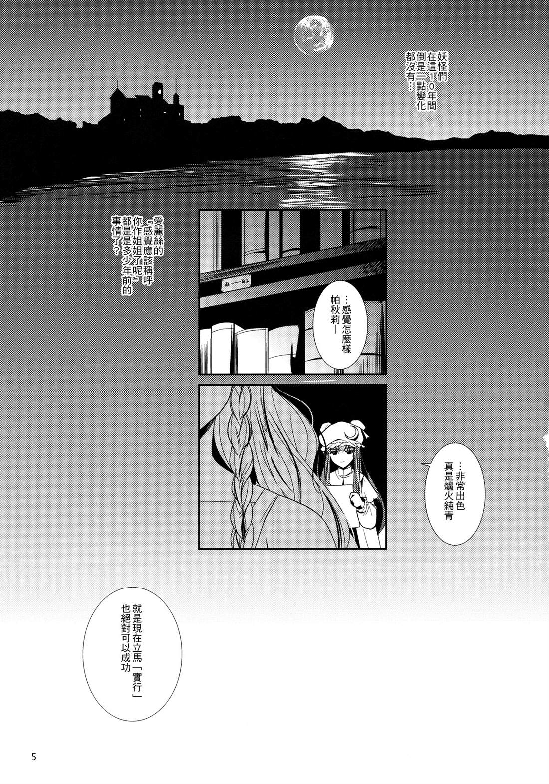 魔理沙的后先漫画,第1话5图