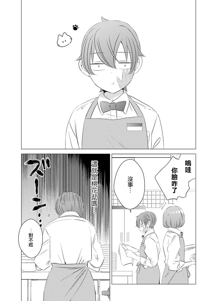 单间、光照尚好、附带天使。漫画,第4话2图