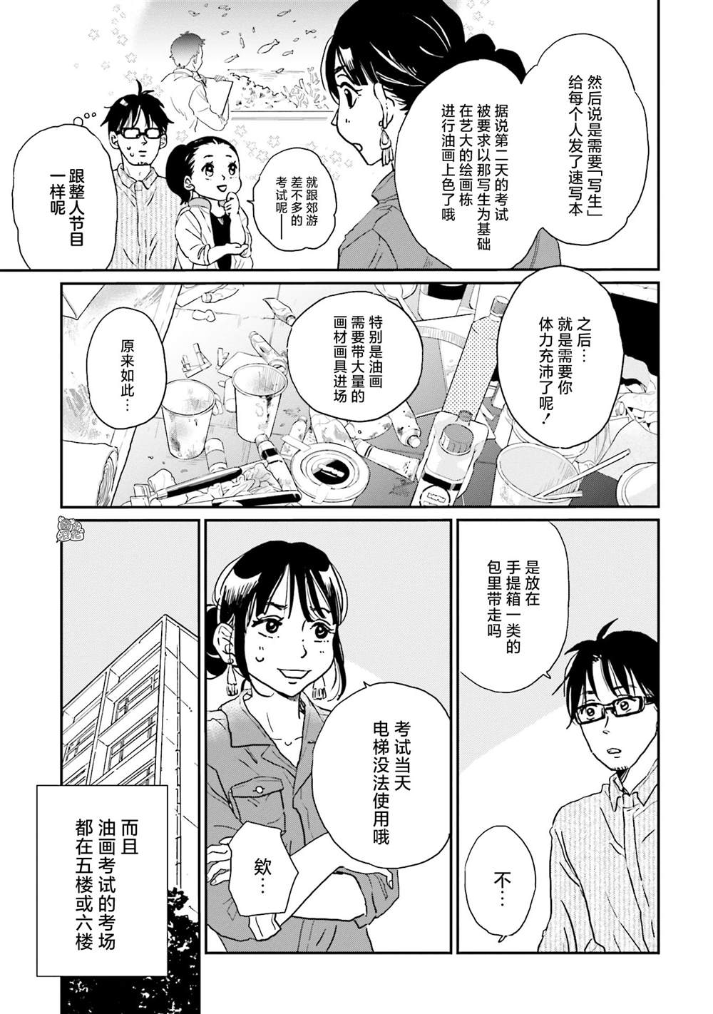 最后的秘境 东京艺大——天才们的混沌日常漫画,第6话2图