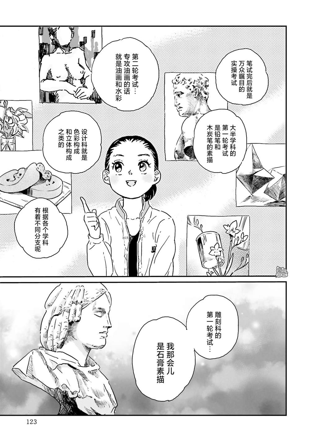 最后的秘境 东京艺大——天才们的混沌日常漫画,第6话1图