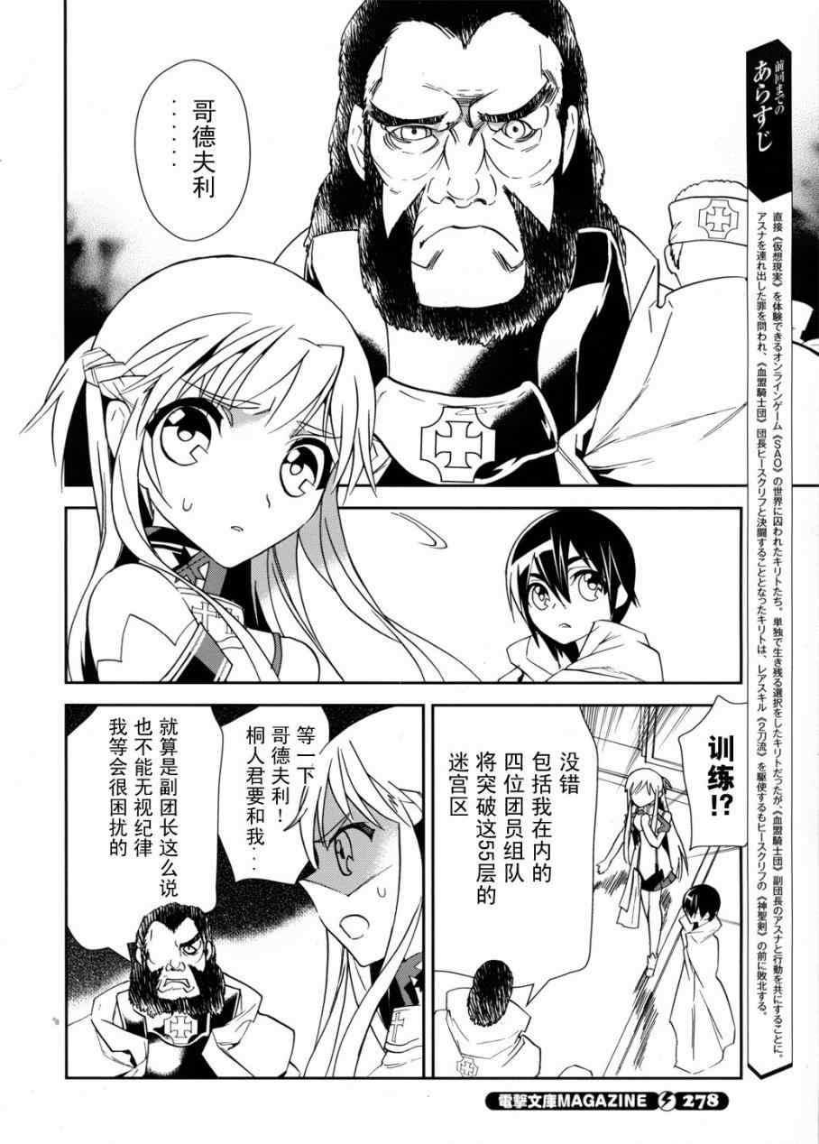 刀剑神域漫画,第7话4图