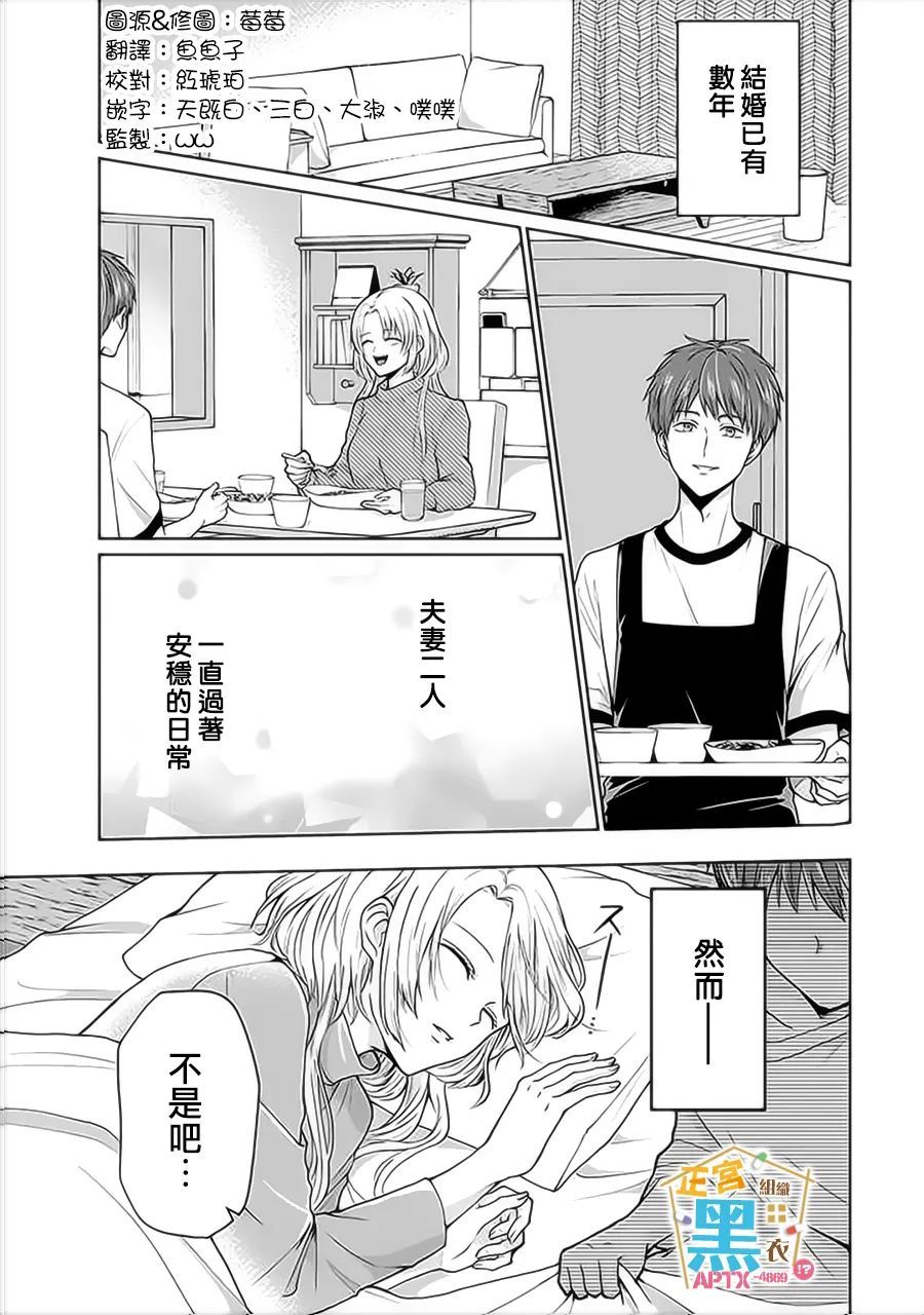 被老婆养成的甜腻夫妻生活漫画,第1话1图