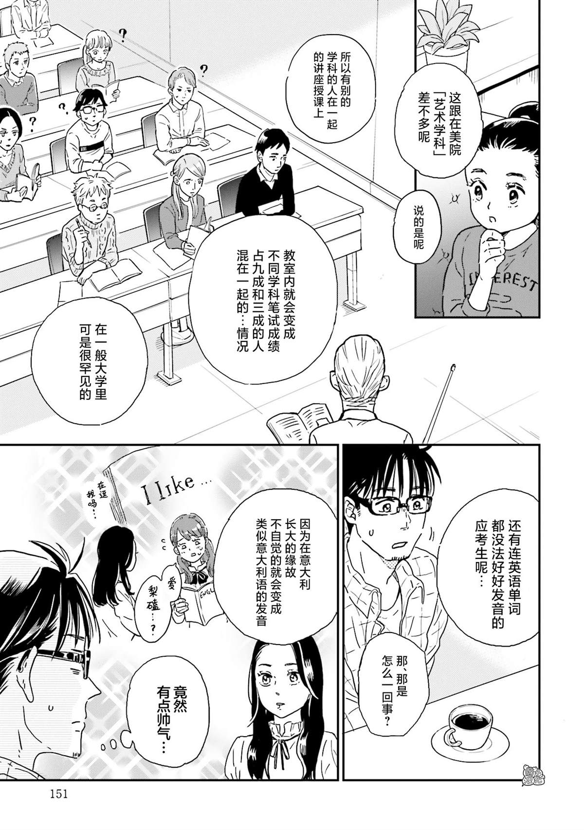 最后的秘境 东京艺大——天才们的混沌日常漫画,第7话2图