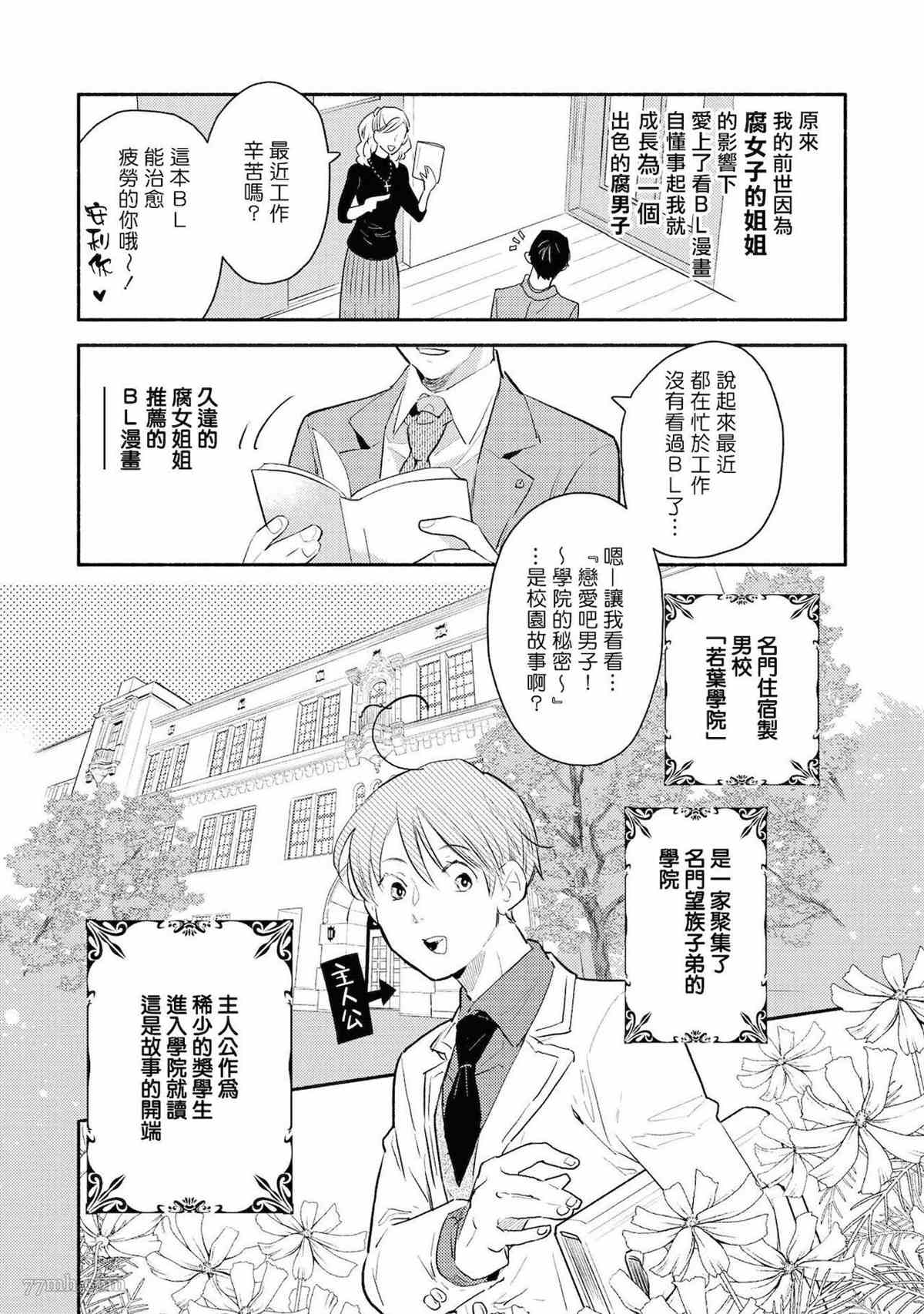 平凡的我♂居然在异世界被宠爱漫画,第3话1图