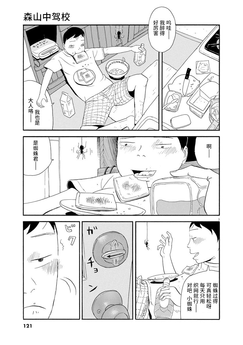 森山中驾校漫画,第6话3图