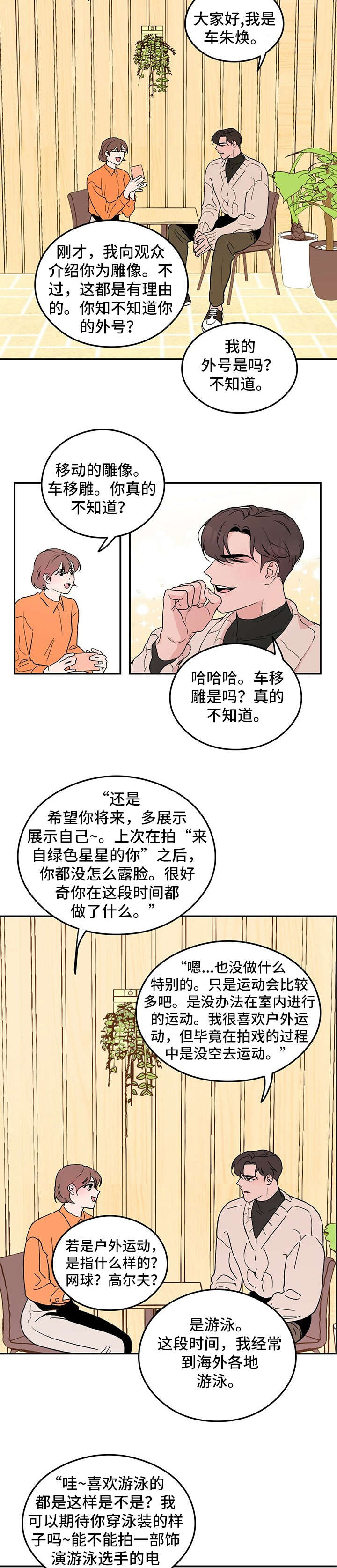 恋情演习漫画,第1章：明星2图