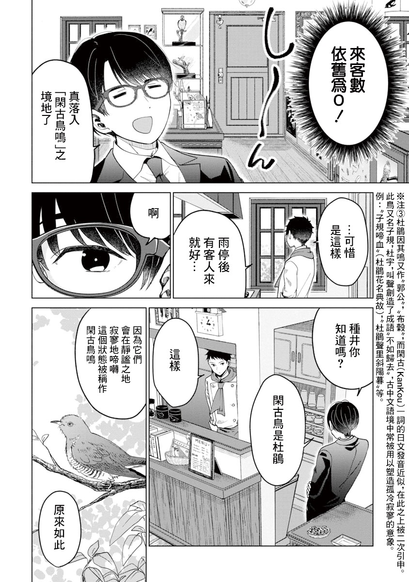 我与鸟百科店漫画,第1话1图