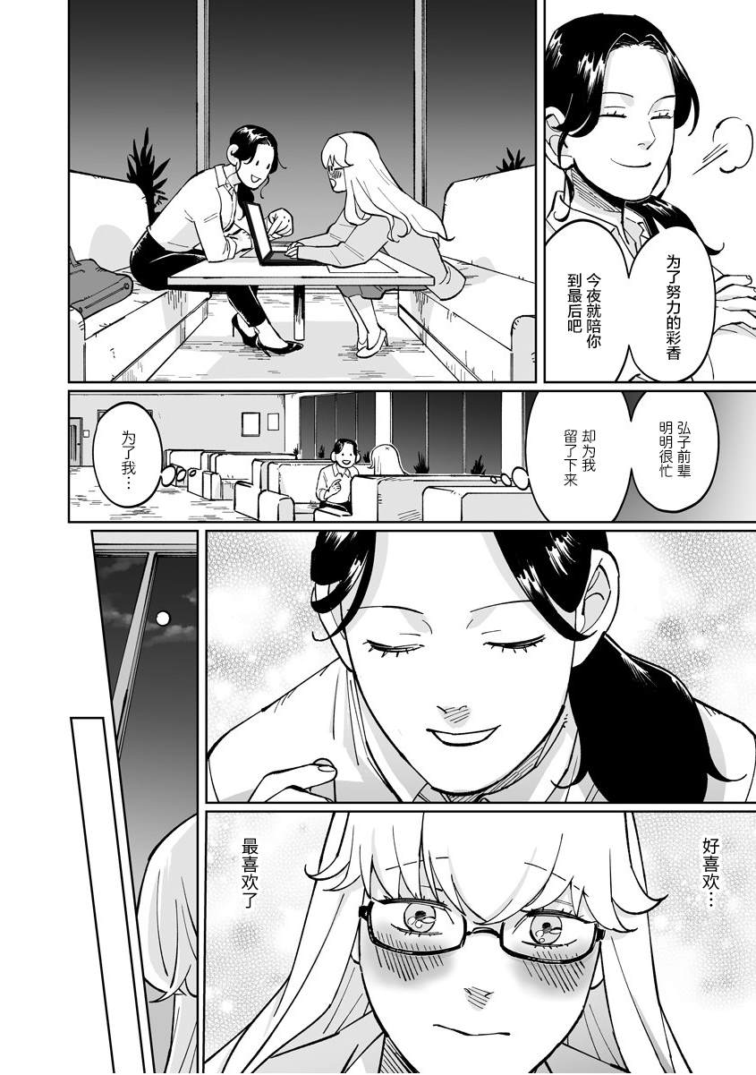 彩香酱想诱惑弘子前辈漫画,第5话5图