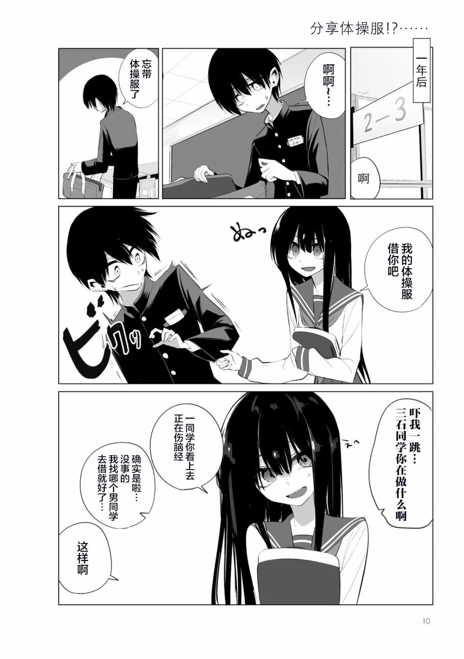 今年的三石同学哪里有点怪漫画,第1话1图