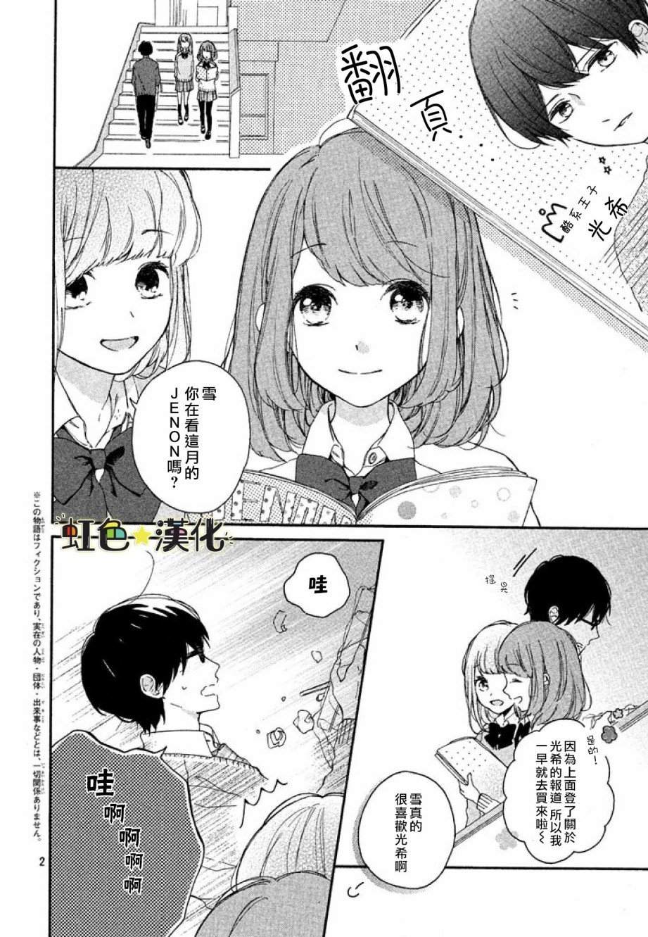 因为我喜欢真正的你漫画,第1话2图