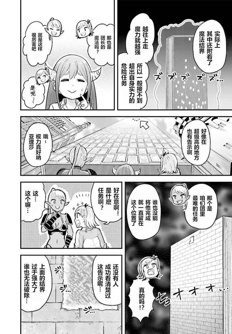 暗黑骑士团长与青春GIRL漫画,第4话2图