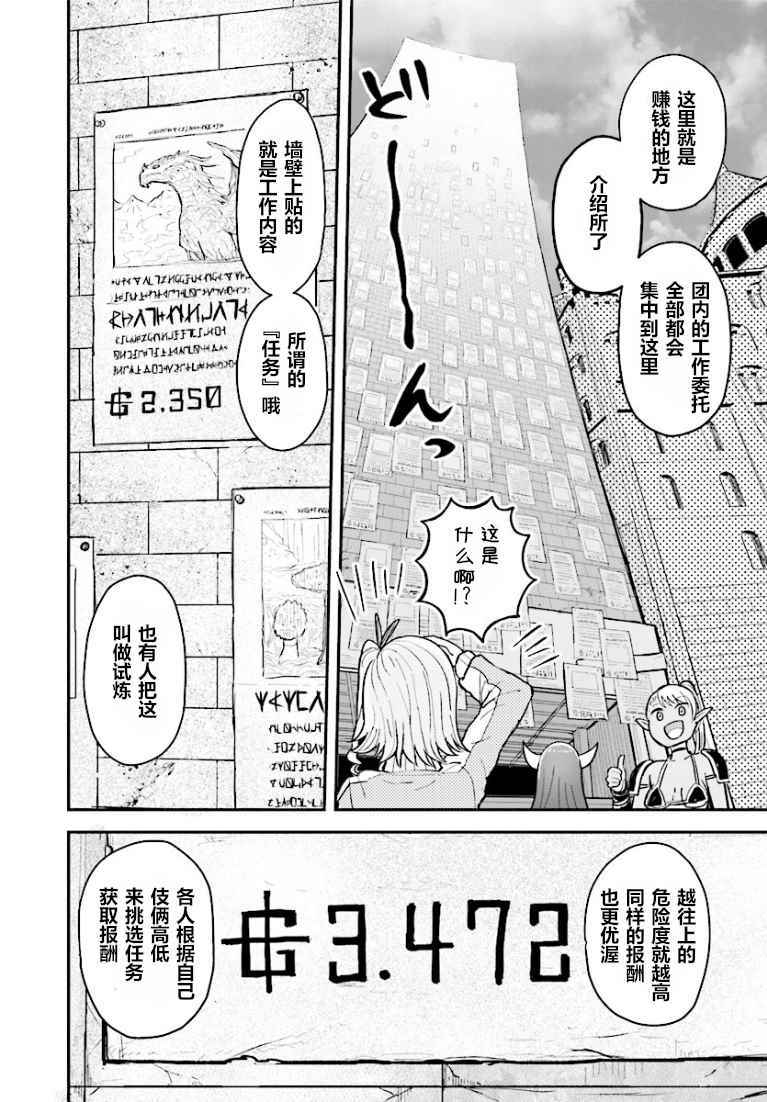 暗黑骑士团长与青春GIRL漫画,第4话5图