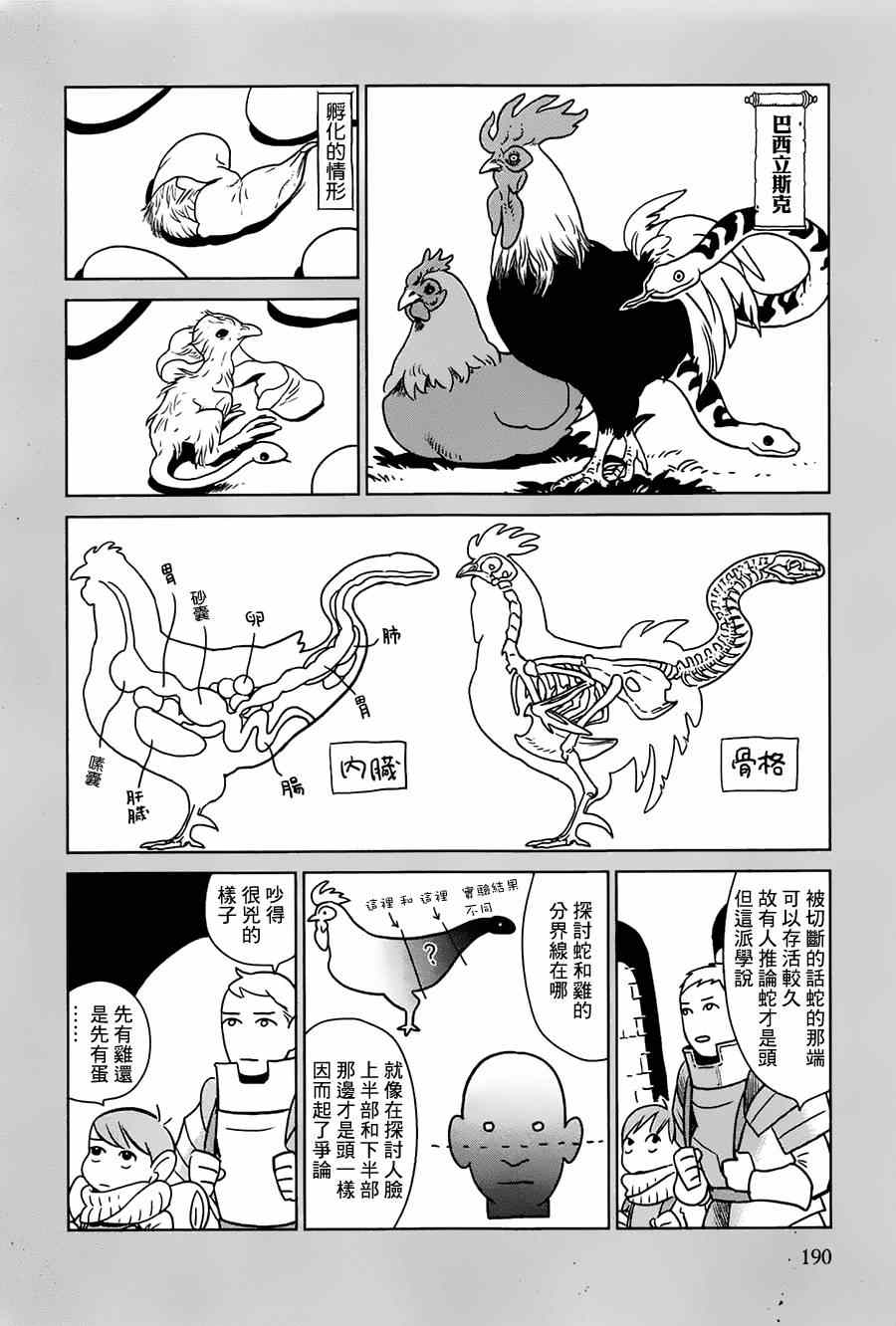 迷宫饭漫画,番外篇1图