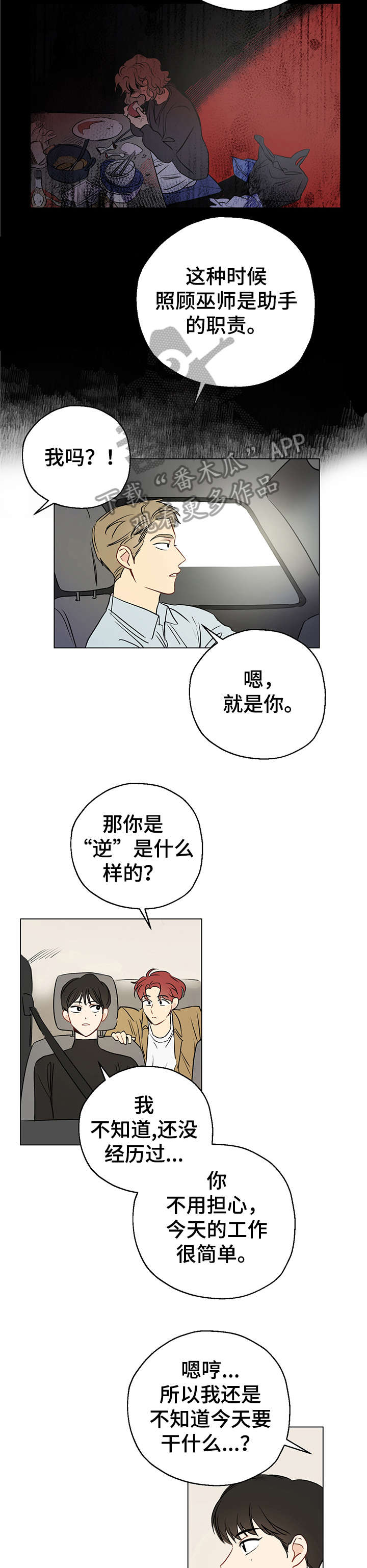 奇怪的梦境漫画,第3章：共享梦1图