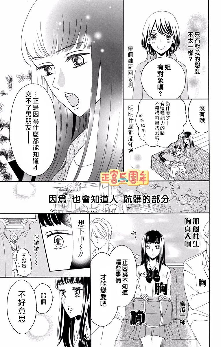 世上唯有你让我无法看穿漫画,第1话3图